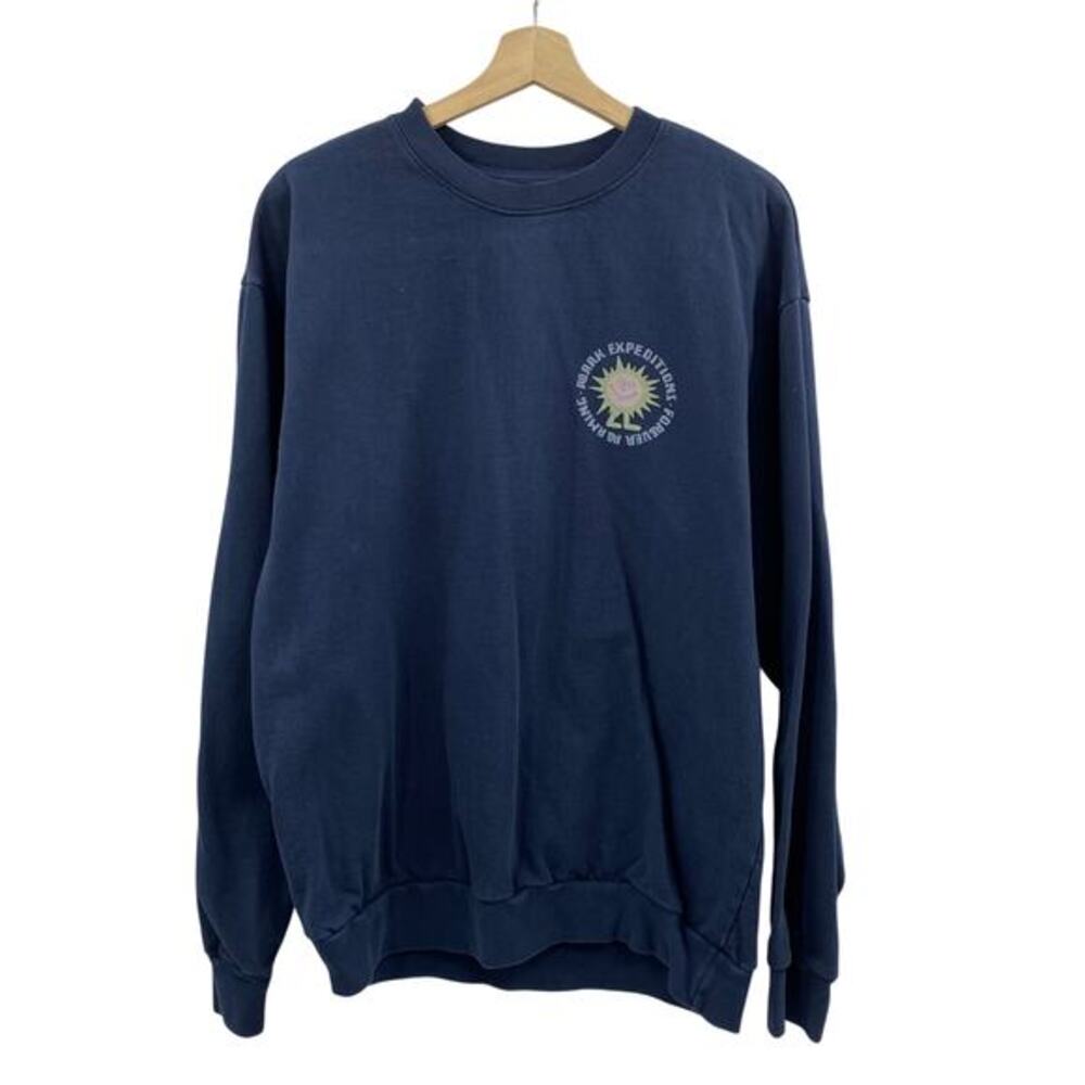 Roark navy blue crewneck sweatshirt‎